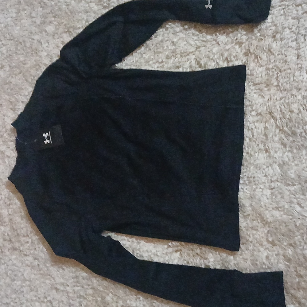 NWT UNDER ARMOUR FITTED MOCK NECK TOP - Picture 4 of 9